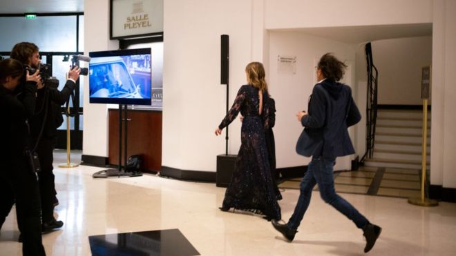Roman Polanski: Actress walkout as he wins best director at ‘French Oscars’