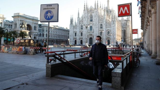Coronavirus: Italian economy takes a body blow
